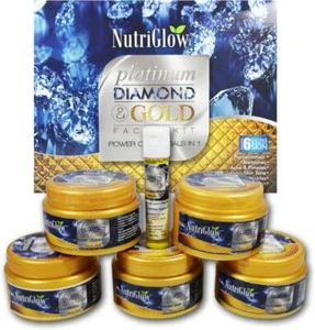 NUTRIGLOW Platinum, Diamond & Gold Facial Kit Power of 3  (250 g) - Picture 1 of 1