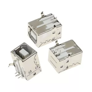 Socket B Type USB Jack Printer Port Female Right Angle Pin PCB Connectors DB90 - Picture 1 of 14