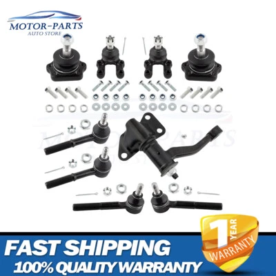 9x Brazo de ralentí interior y exterior Tie Rod Extrem Rótula para camioneta Nissan D21 Pathfinder Foto 1 de 4