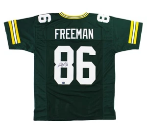 Antonio Freeman Signed Green Bay Custom Green Jersey - Picture 1 of 3