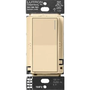 Sunnata Switch, for 6A Lighting or 3A 1/10 HP Motor, Single Pole/Multi Location, - Picture 1 of 10