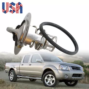 Engine Coolant Thermostat Fits for Nissan Frontier Quest Xterra Infiniti 3.3L - Foto 1 di 11