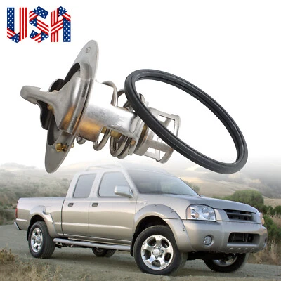 Engine Coolant Thermostat Fits for Nissan Frontier Quest Xterra Infiniti 3.3L - Image 1 of 4