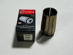 TECHNIKS TG100 PRECISION COLLET 11/32" .0004" T.I.R. TG 100 PRECISION GROUND - Imagen 1 de 6
