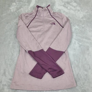 North Face Women's Canyonlands 1/4 Zip Pullover Two Tone Purple Sz Small - Picture 1 of 6