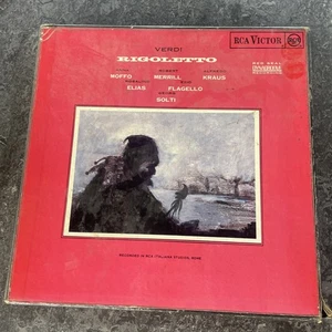 VERDI "Rigoletto" 2 Vinyl LP Box Set RCA Victor LSC-7027 - Picture 1 of 2