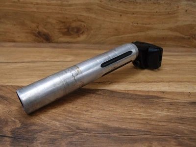 Tija de sillín lisa Gipiemme 27,2 mm hecha en Italia para bicicleta de carretera de colección Foto 1 de 4