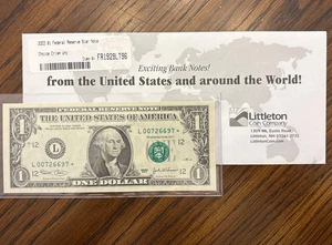 2003 $1 "STAR NOTE” SAN FRANCISCO CHOICE CRISP UNC L00726697 “James Bond” 007 - Picture 1 of 5