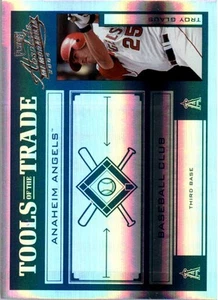 Absolute Tools of the Trade Green Spectrum 2004 #TT147 Troy Glaus/50 - casi nuevo-como nuevo - Imagen 1 de 2
