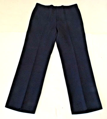 Vintage Levis Action Slacks Size 32 x 29 70s Navy Blue Straight Leg Made USA - Image 1 of 4