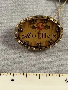 Maximal Art John Wind Victorian "Mother" Brooch Pin NWT - Picture 1 of 5