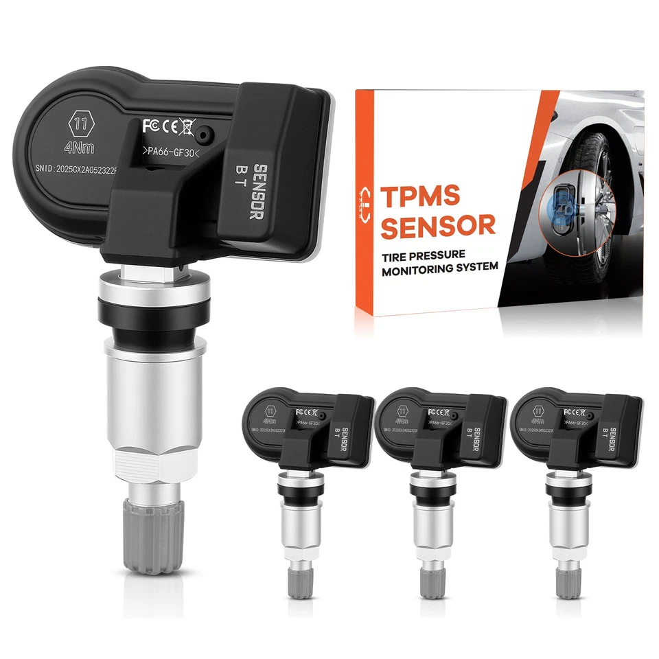 4Pcs TPMS Tire Pressure Monitoring Sensor 315MHz&433MHz for HONDA - Image 1 of 4