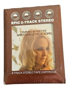 1974 Epic 8-Track Stereo Cartridge Tammy Wynette Another Lonely Song Rare New - Picture 1 of 3