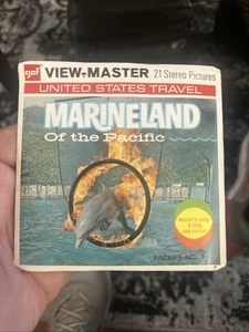 Sawyer's View-Master #188 MARINELAND OF THE PACIFIC California Circa 1966 - Imagen 1 de 1