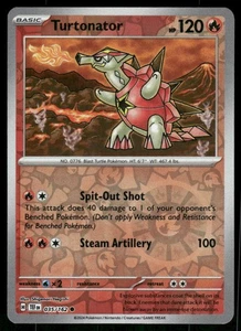 Turtonator 035/162 Common Reverse Holo NM Pokemon SV05: Temporal Forces - Picture 1 of 2