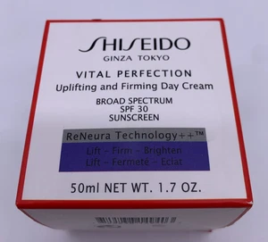 Shiseido Vital Perfection erhebende und straffende Creme 1,7oz/50ml *NEU IM KARTON* - Bild 1 von 2