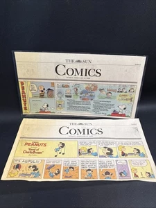 Final Last PEANUTS Comic Strip by Charles Schulz, Feb 13, 2000 Sunday Newspaper - Picture 1 of 4