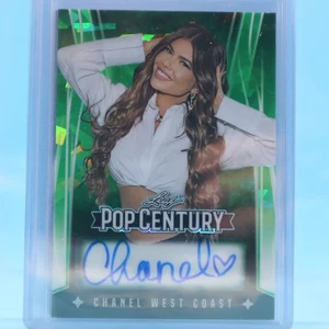CHANEL WEST COAST 2025 Leaf Pop Century #4/5 Autograph "SINGER TV STAR" - Picture 1 of 2