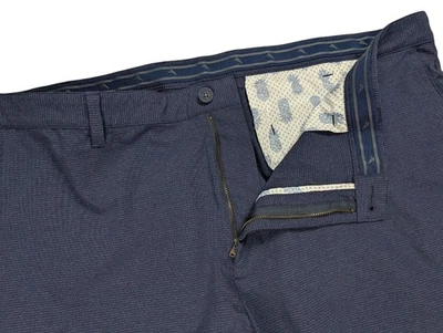 Pantalones Cortos de Golf Tommy Bahama Chip Shot Hombres 48 Rendimiento Elastizados Ripstop Azul Marino Foto 1 de 4