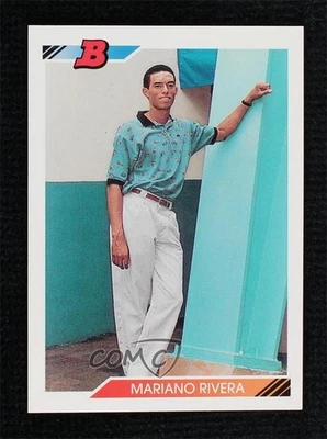 2019 Topps Iconic Card Reprints Mariano Rivera #ICR-48 HOF - Image 1 of 2