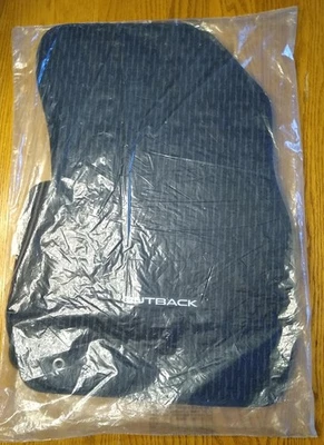 Tapete de assoalho Subaru Outback fabricante de equipamento original 2015-2019 conjunto de 4 peças J501SAL000 preto NOVO - Imagem 1 de 4