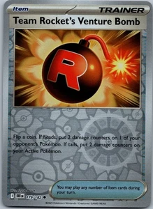 Team Rocket's Venture Bomb Reverse Holo SV10: Destined Rivals 179/182 NM - Picture 1 of 2