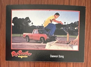 1993 Big Brother Mag Skateboard Card Daewon Song Rookie Jackass Era Vintage Rare - Picture 1 of 3