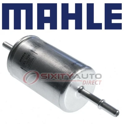 MAHLE In-Line Fuel Filter for 1980-1991 Jaguar XJS - Gas Pump Line Air tg Foto 1 de 4