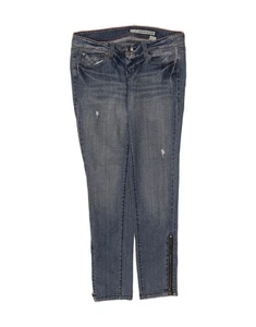 DKNY Womens Distressed Skinny Jeans W28 L29 Blue Cotton MA08 - Picture 1 of 3