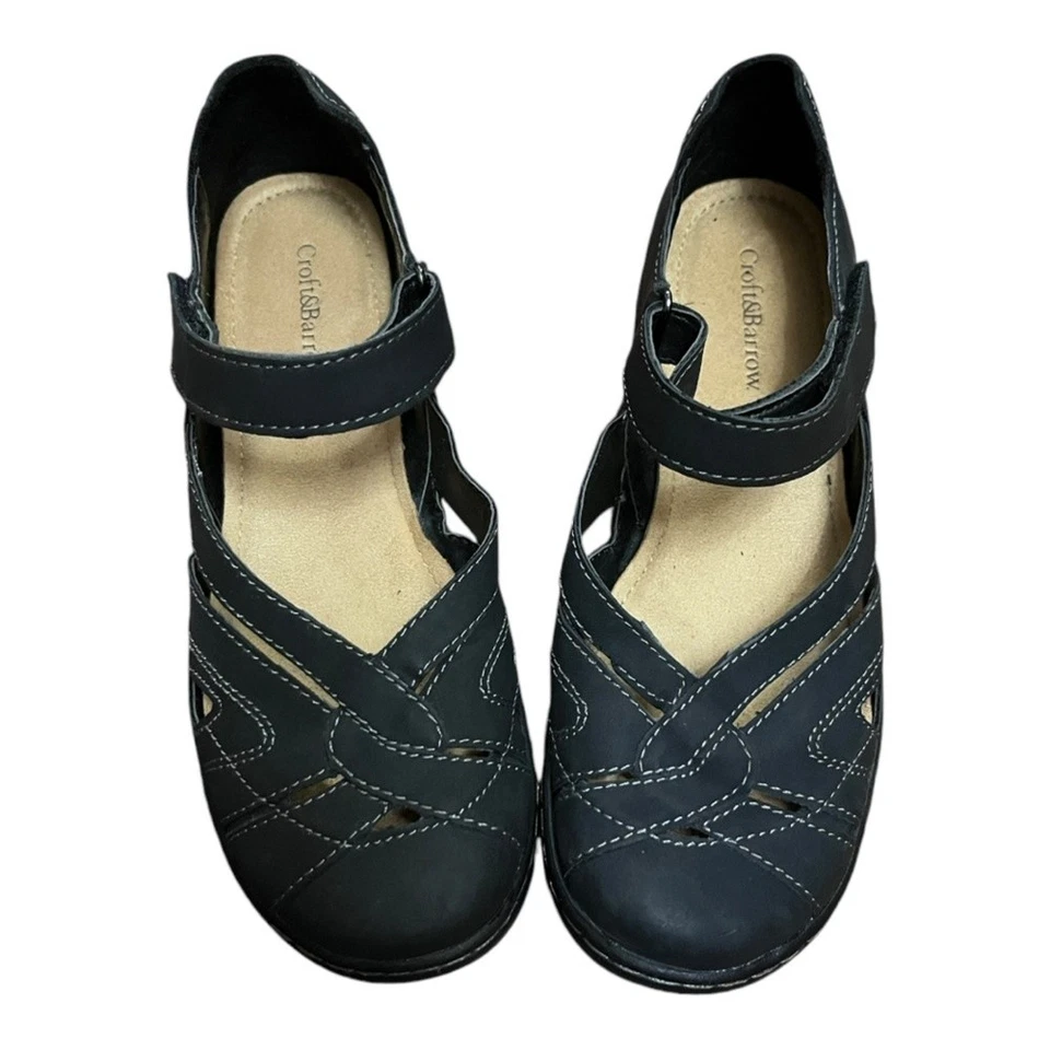 Croft & Barrow Barracks Black Ortholite 163415 Mary Jane Casual Women’s Sz 6US - Image 1 of 4