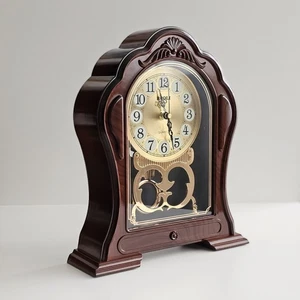 Modern Wall/Table Mantel Clock Plastic 11.5"x9.5" Battery Operated Home Decor - Picture 1 of 6