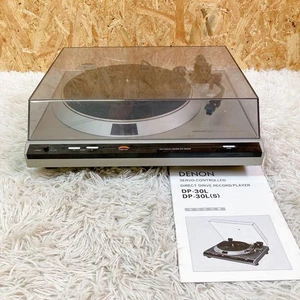 Denon DP-30L (S) Silver Turntable Record Player Unused Tested Hi-Fi Japan - Picture 1 of 8