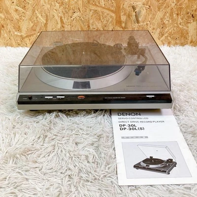 Denon DP-30L (S) Silver Turntable Record Player Unused Tested Hi-Fi Japan - Image 1 of 4