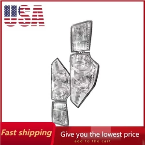 Clear Lens Tail Lights Left+Right for 2009–2014 Acura TSX CU2 CW2 Rear Brake - Bild 1 von 6