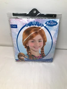 Frozen Anna Kinderperücke Rot Disney Neu - Bild 1 von 1