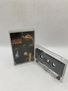 AC/DC Live Cassette Tape ATCO 92215-4 - Picture 1 of 10