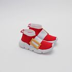 Kids Sonic Shoes Hedgehog Speed Shoes for Kids Toddler Red Shoes Gold Buckle