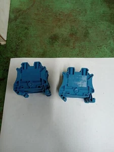 PHOENIX CONTACT TYPE UT 4 BLUE / FEED-THROUGH TERMINAL BLOCKS 1000V / LOT OF 14 - Picture 1 of 4