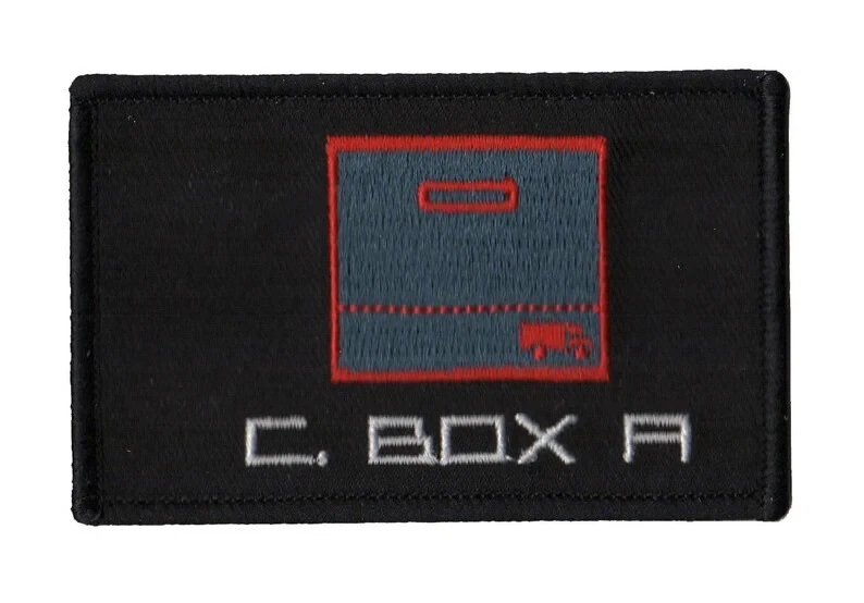 Metal Gear Solid Cardboard Box Iron on Patch - Image 1 of 1