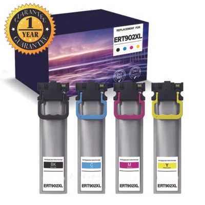 T902XL for Epson T902 XL Ink Cartridges for WF-5210 WF-C5290 WF-5710 WF-C5790DW - Image 1 of 4