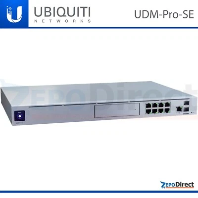 Ubiquiti Networks Dream Machine Pro SE 10G SFP+ PoE Enterprise Switch UDM-PRO-SE - Image 1 of 4