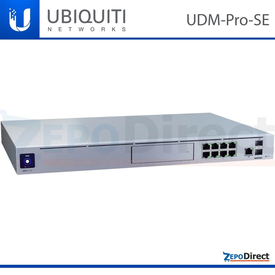 Ubiquiti Networks Dream Machine Pro SE 10G SFP+ PoE Enterprise Switch UDM-PRO-SE - Image 1 of 4