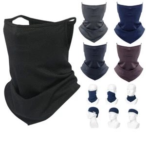 Máscara Facial Bandana Bufanda Camuflaje Cubiertas Pañuelo Cuello Polaina con Lazos Oreja - Imagen 1 de 15