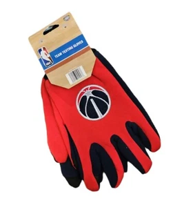 NBA Washington Wizards Texting Gloves New with Tags One Size Licensed - Picture 1 of 1