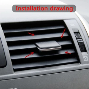 4PCS Adjust For Toyota Corolla Air Conditioning Vent Louvre Blade Car Slice Clip - Foto 1 di 6