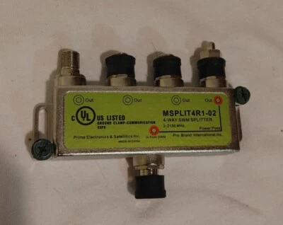 DIRECTV SWM MRV 4-Way Wide Band Splitter MSPLIT4R1-02 - Image 1 of 3