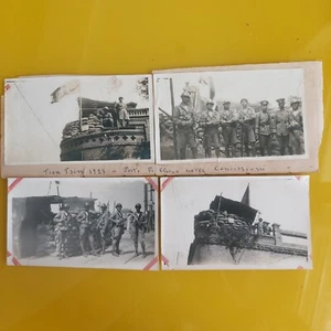 4 FOTOGRAFIE-COLONIE-CONCESSIONI ITALIA-TIENTSIN-BRIGATA SAN MARCO-R.MARINA-1928 - Picture 1 of 2