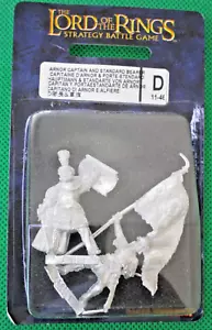 GW LOTR Metall Arnor Captain & standard bearer OVP / MIB - Bild 1 von 1