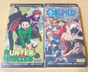 ONE PIECE & HUNTER x HUNTER VHS Jump Super Anime Tour '98 Novedad Set de 2 En muy buena condición - Imagen 1 de 4