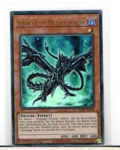 Schwarzer Metalldrache - RA04-DE016 - Ultra Rare - Bild 1 von 1